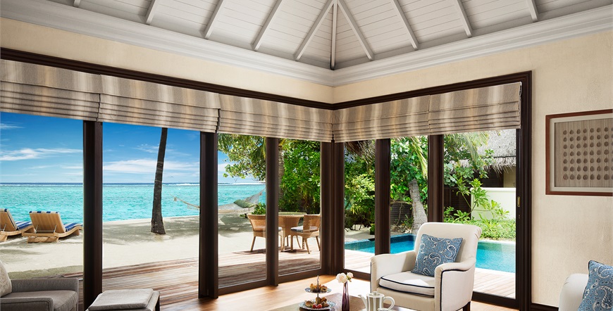 Taj Exotica Resort&Spa Maldives-One Bedroom Beach Suite-Dnevni Boravak